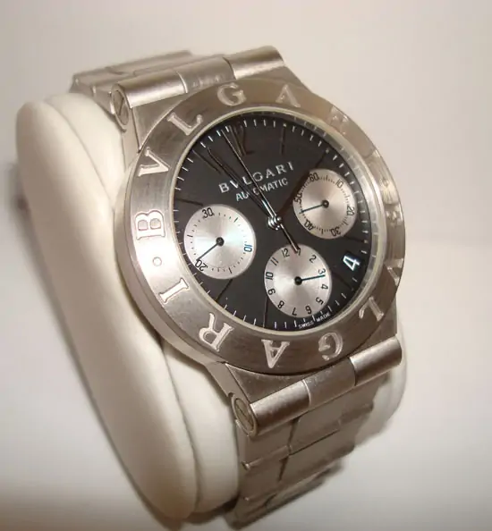 Bulgari Chrono Sport White Gold "SOLD"