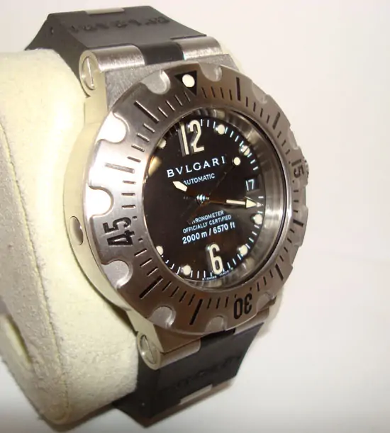 Bulgari Diagono Scuba Diving 2000 Mts "SOLD" Bulgari Diagono Scuba Diving 2000 Mts "SOLD"