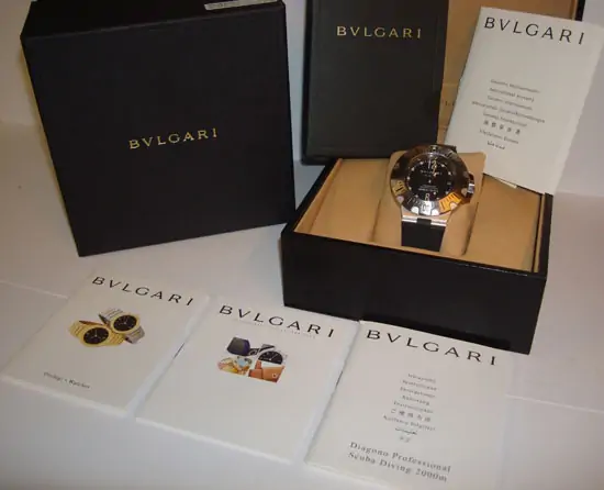 Bulgari Diagono Scuba Diving 2000 Mts "SOLD" Bulgari Diagono Scuba Diving 2000 Mts "SOLD"