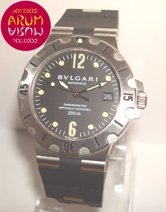 Bulgari Diagono Scuba ARUM Ref. 2595 "SOLD" Bulgari Diagono Scuba ARUM Ref. 2595 "SOLD"