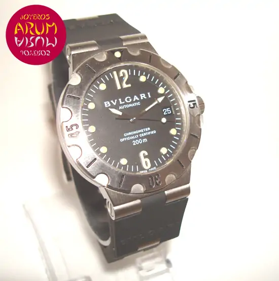 Bulgari Diagono Scuba ARUM Ref. 2595 "SOLD" Bulgari Diagono Scuba ARUM Ref. 2595 "SOLD"