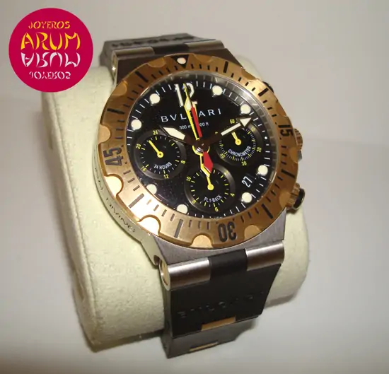 Bulgari Diagono Scuba Diving "SOLD"