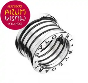 B.Zero1 5 Band Ring in 18 K White Gold "SOLD"