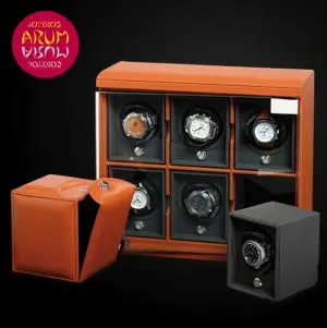 Underwood-London Luxury Rotobox for 6 Watches "SOLD"