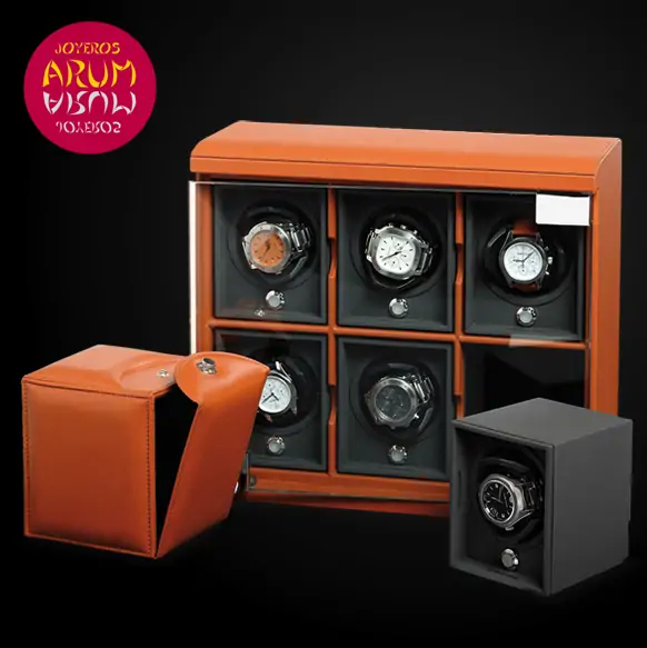 Underwood-London Luxury Rotobox for 6 Watches "SOLD"