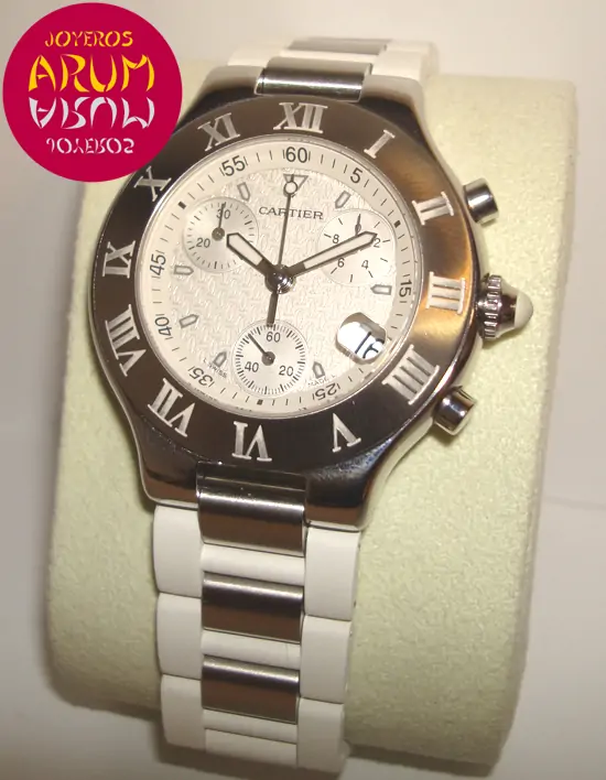 Cartier Chronoscaph 21 "SOLD" Cartier Chronoscaph 21 "SOLD"