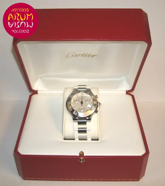 Cartier Chronoscaph 21 "SOLD" Cartier Chronoscaph 21 "SOLD"