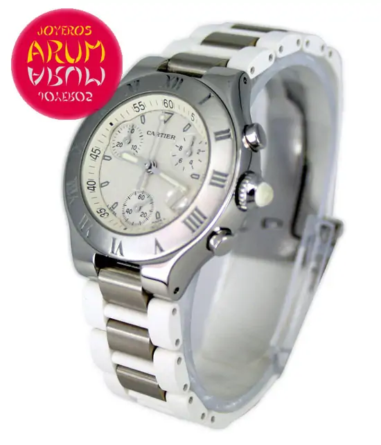 Cartier Chronoscaph 21 Ref.ARUM 3061 "SOLD" Cartier Chronoscaph 21 Ref.ARUM 3061 "SOLD"