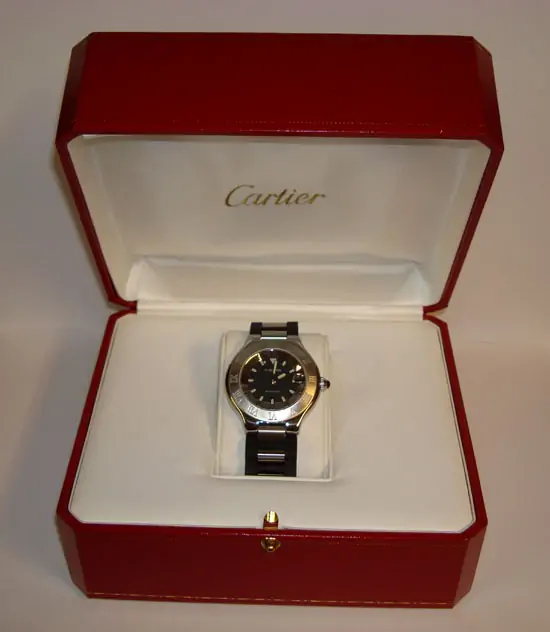 Cartier Autoscaph 21 "SOLD"