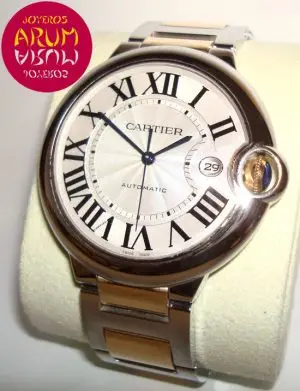 Cartier Ballon Bleu Steel & Gold "SOLD"
