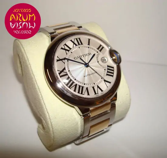 Cartier Ballon Bleu Steel & Gold "SOLD"