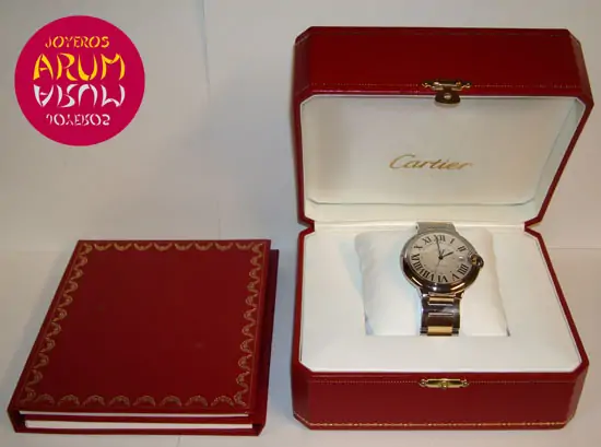 Cartier Ballon Bleu Steel & Gold "SOLD"