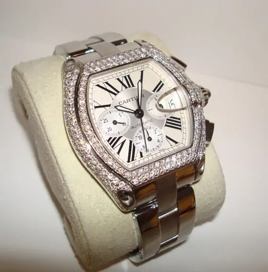 Cartier Roadster Chrono Brilliants "SOLD" Cartier Roadster Chrono Brilliants "SOLD"