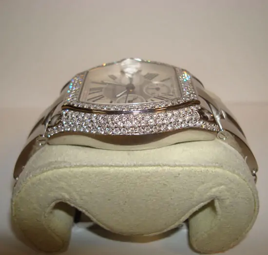 Cartier Roadster Chrono Brilliants "SOLD" Cartier Roadster Chrono Brilliants "SOLD"