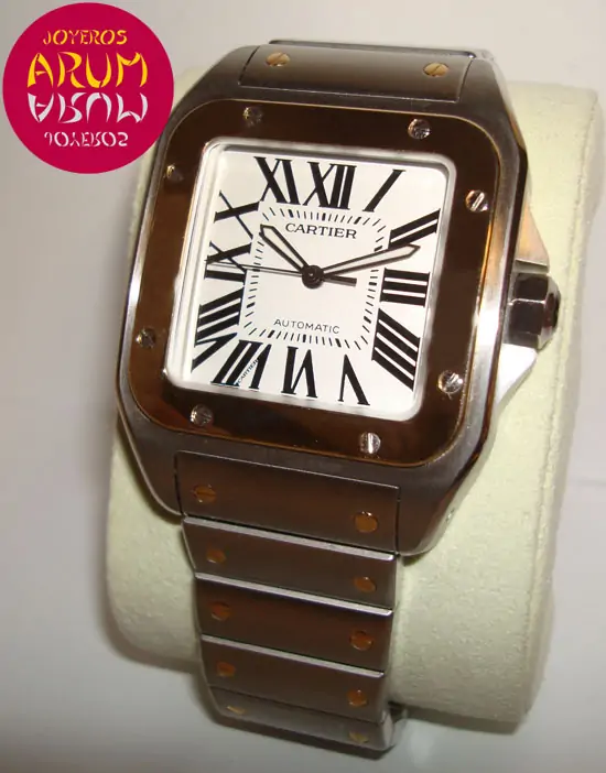 Cartier Santos 100 Mixed "SOLD"