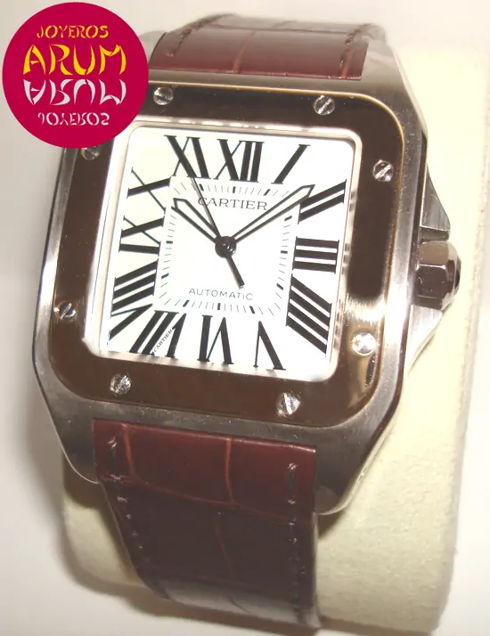 Cartier Santos 100 Mixto ARUM Ref. 2179 "SOLD"
