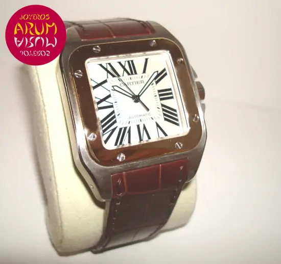 Cartier Santos 100 Mixto ARUM Ref. 2179 "SOLD"