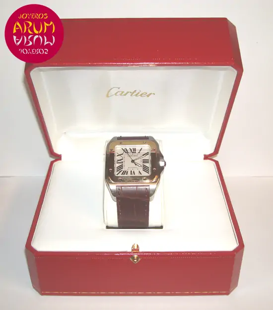 Cartier Santos 100 Mixto ARUM Ref. 2179 "SOLD"