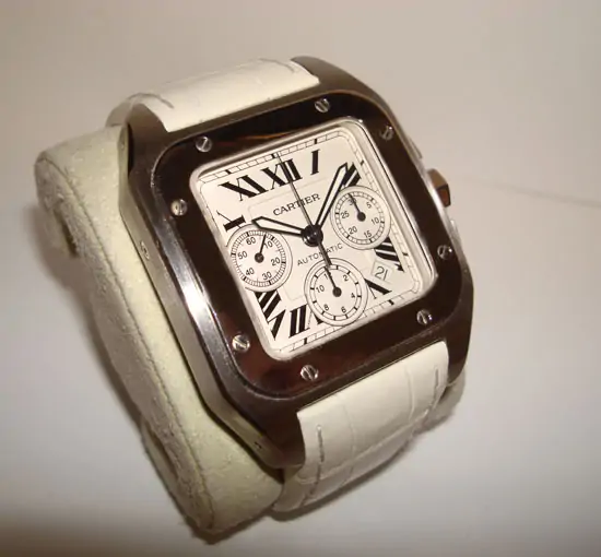 Cartier Santos 100 Chrono XL "SOLD" Cartier Santos 100 Chrono XL "SOLD"