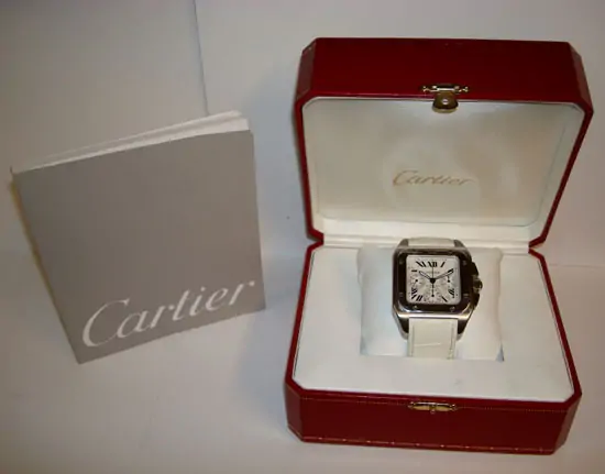 Cartier Santos 100 Chrono XL "SOLD" Cartier Santos 100 Chrono XL "SOLD"