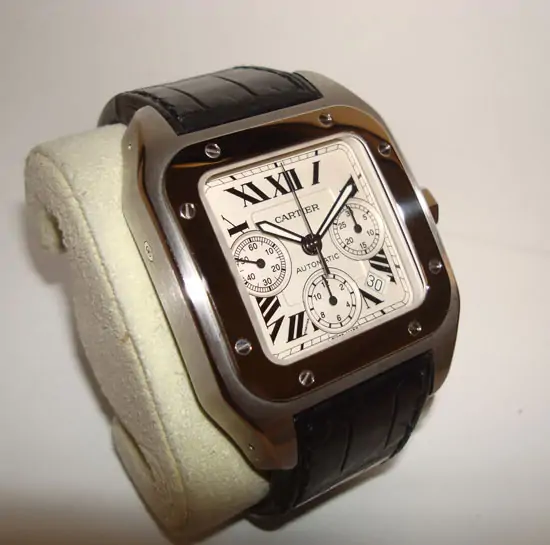 Cartier Santos 100 Chrono XL "SOLD" Cartier Santos 100 Chrono XL "SOLD"