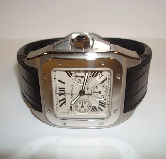 Cartier Santos 100 Chrono XL "SOLD" Cartier Santos 100 Chrono XL "SOLD"