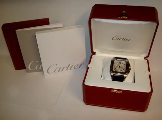 Cartier Santos 100 Chrono XL "SOLD" Cartier Santos 100 Chrono XL "SOLD"