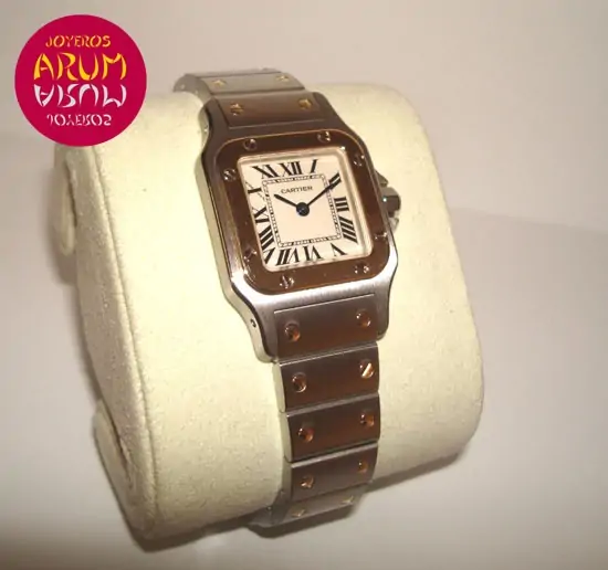 Cartier Santos Galbeé Mixto ARUM Ref. 2342 "SOLD"