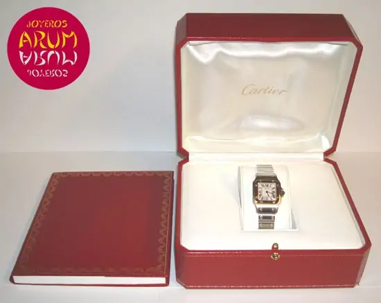 Cartier Santos Galbeé Mixto ARUM Ref. 2342 "SOLD"