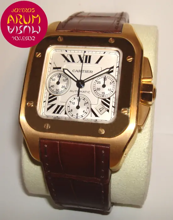 Cartier Santos 100 Chrono "SOLD"