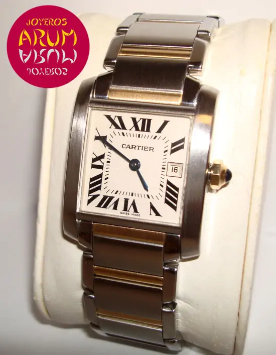 Cartier Tank Francaise Mixed Medium "SOLD"