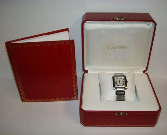 Cartier Tank Francaise GM "SOLD"