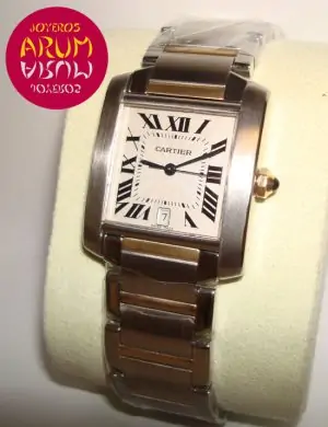 Cartier Tank Frances Mixto Medium "SOLD"