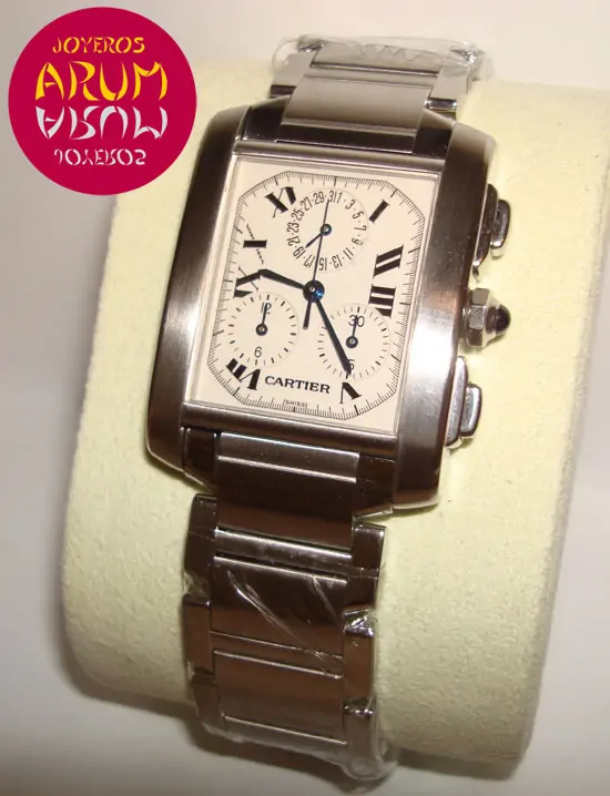 Cartier Tank Frances Chrono "SOLD"