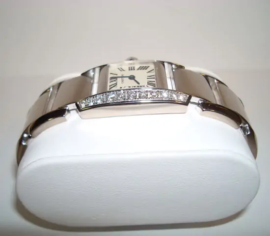 Cartier Tank White Gold & Diamonds