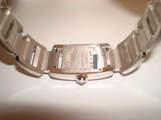 Cartier Tank White Gold & Diamonds