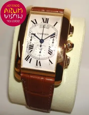 Cartier Tank Americaine Chrono XL "SOLD"