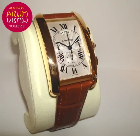 Cartier Tank Americaine Chrono XL "SOLD" Cartier Tank Americaine Chrono XL "SOLD"
