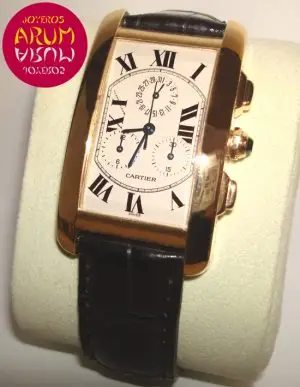 Cartier Tank Americaine Chrono "SOLD"