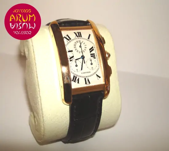 Cartier Tank Americaine Chrono "SOLD" Cartier Tank Americaine Chrono "SOLD"