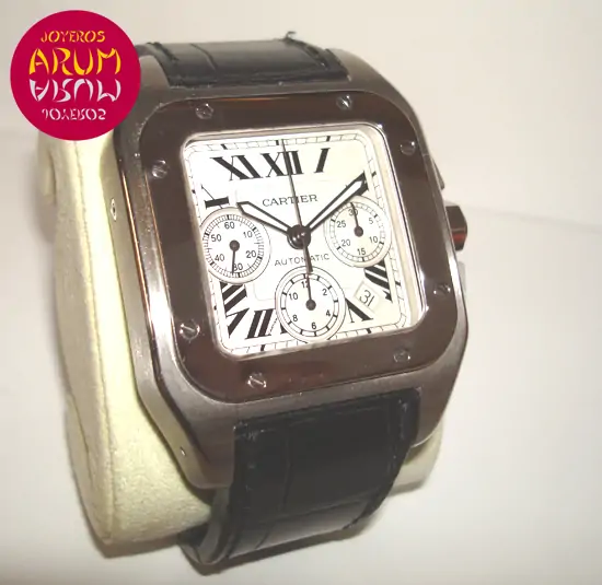 Cartier Santos 100 Chrono XL "sold" Cartier Santos 100 Chrono XL "sold"