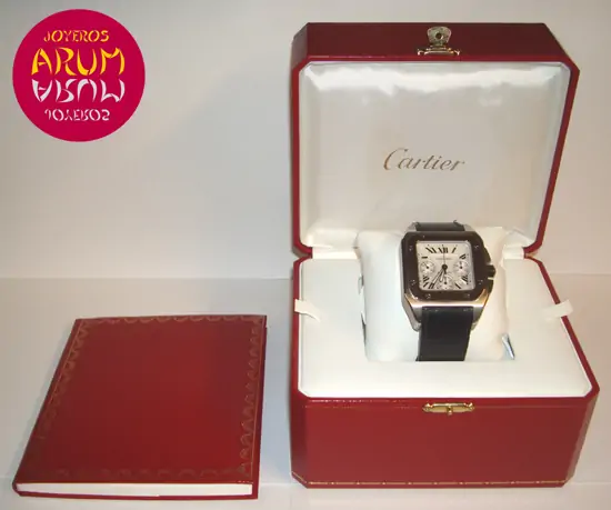Cartier Santos 100 Chrono XL "sold" Cartier Santos 100 Chrono XL "sold"