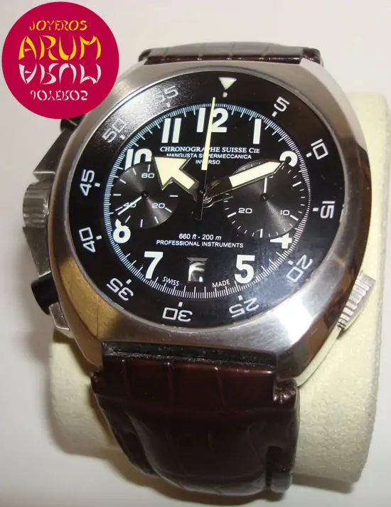 Chronographe Suisse Mangusta Supermeccanica "SOLD" Chronographe Suisse Mangusta Supermeccanica "SOLD"