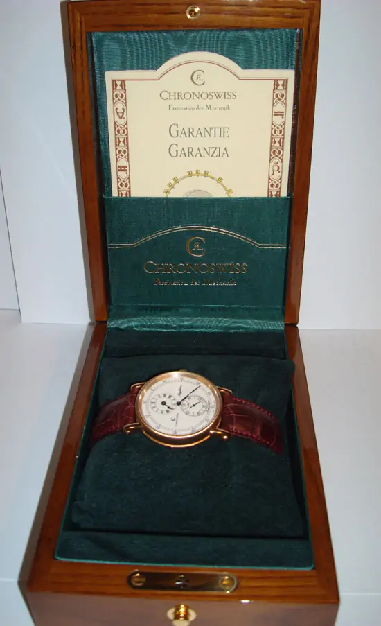 Chronoswiss Regulateur "SOLD" Chronoswiss Regulateur "SOLD"