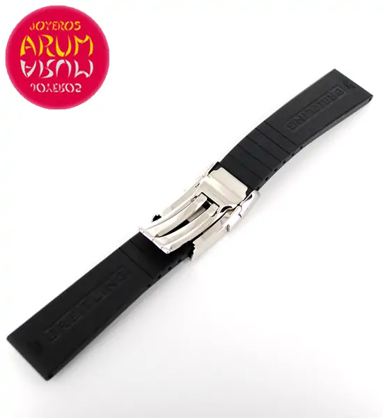 Breitling Strap Rubber with Deployant 20 - 18 RAC20 "SOLD"