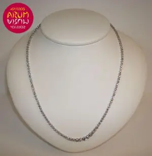 White gold necklace with brilliants 3,03 qts "SOLD"