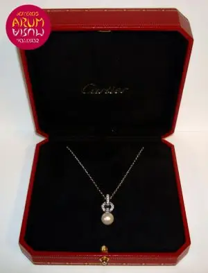 Cartier Necklace Brilliants & Pearl "SOLD"
