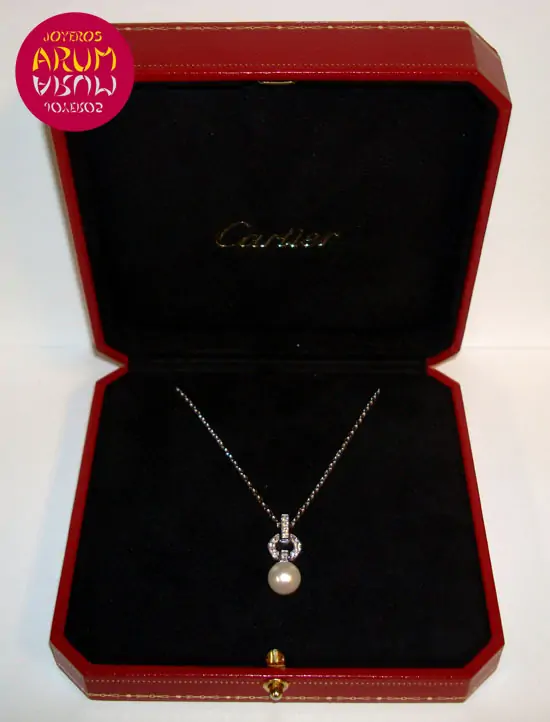 Cartier Necklace Brilliants & Pearl "SOLD"