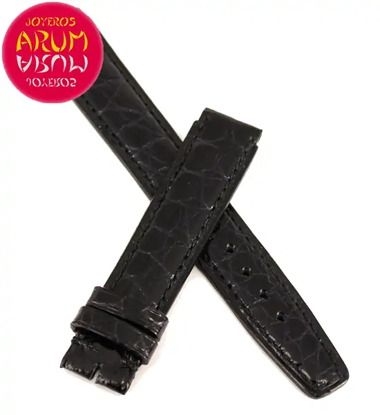 Z IWC Strap Black Crocodile Leather 6636 15 14 "SOLD"
