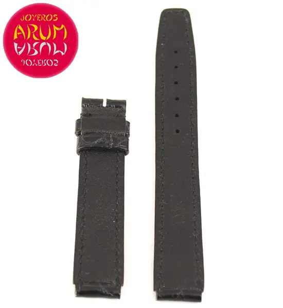 Z IWC Strap Black Crocodile Leather 6636 15 14 "SOLD"